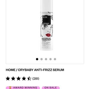 IGK Crybaby Smoothing Serum